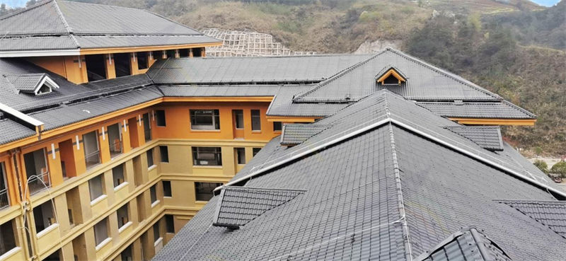 遵义树脂瓦：解决屋面漏水的理想选择